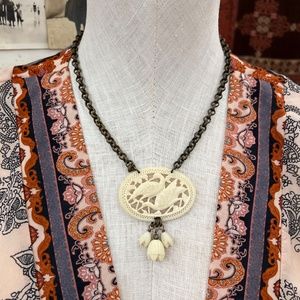 Tara Gasparian, Carved Ivory Necklace